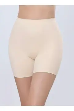 toparlayan incelten İz Bırakmaz Lazer Kesim Paçalı Korse 4401 Bej