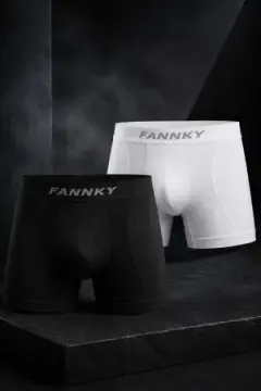 Erkek Rahat Esnek Seamless 2 Li Boxer Çok Renkli