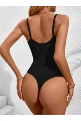 sıkılaştırıcı toparlayıcı zıbın string korse 9052 Siyah