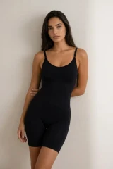Kadın Bel & Basen Toparlayıcı SİYAH Dar Body