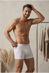 Erkek Casual Comfort Günlük 3 Lü Beyaz Boxer