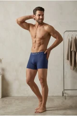 Erkek Casual Comfort Günlük 3 Lü Lacivert Boxer