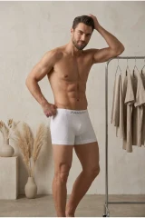 Erkek Casual Comfort Günlük 3 Lü Boxer Kahverengi