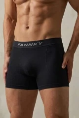 Erkek Casual Comfort Günlük 3 Lü Boxer Çok Renkli